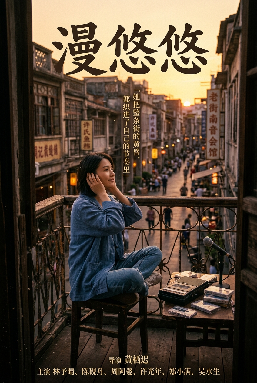《漫悠悠》主视觉海报